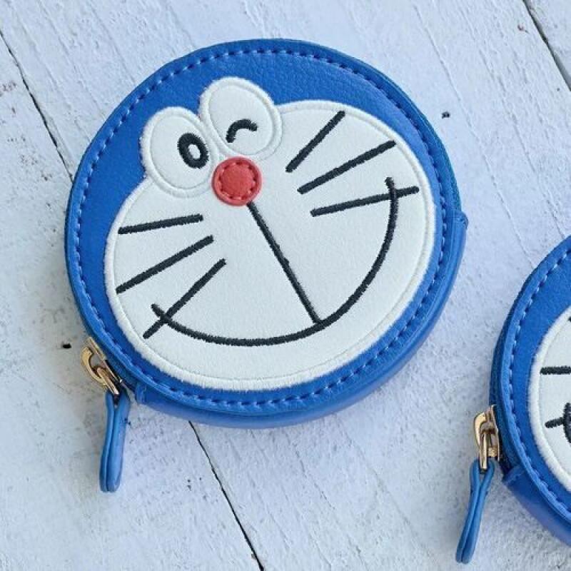 Embroidery Wallet - محفظة نقود صغيرة دائرية الشكل بسحاب