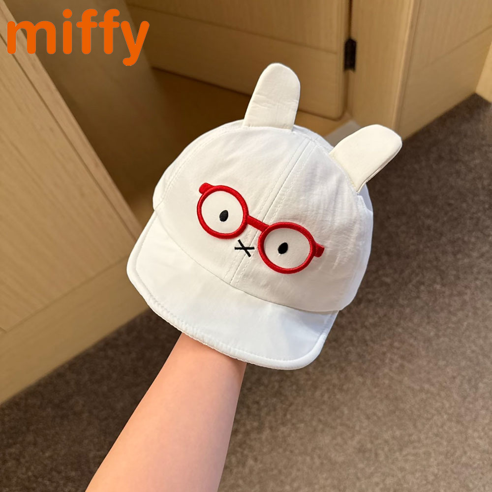 Embroidery Rabbit - قبعة بيسبول كاواي ميفي لطيفة بتصميم