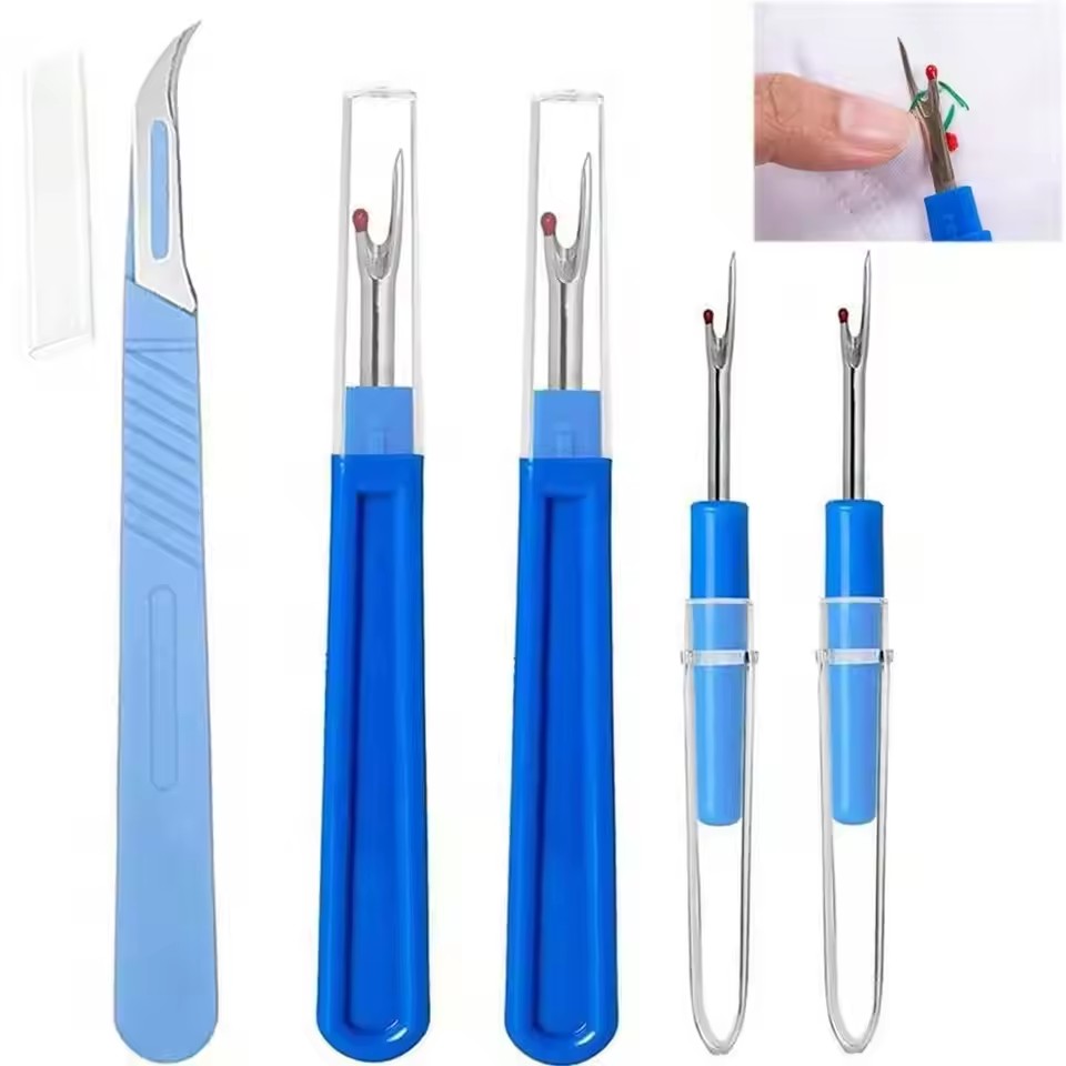 Embroidery Removal Tool - طقم فك خياطة 2/5 قطع باللون