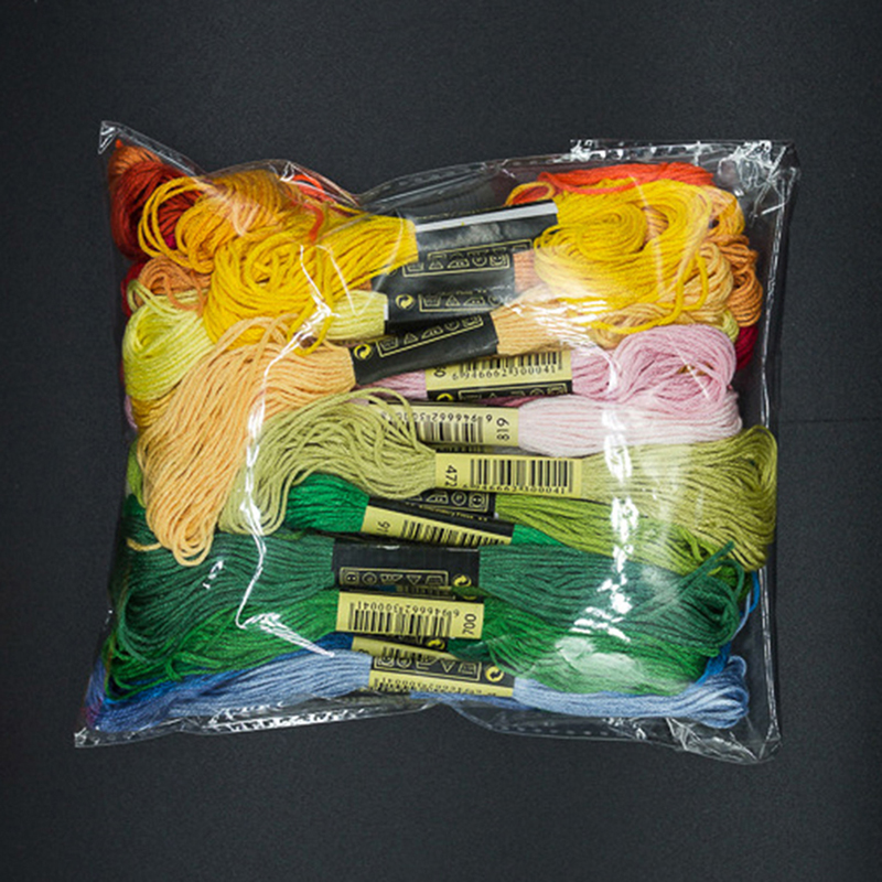 Embroidery Kit - خيوط قطنية متعددة الألوان C 24/100/50
