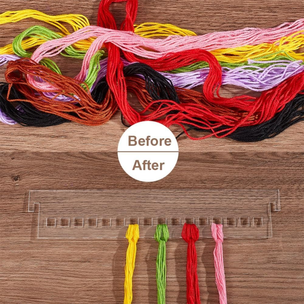 16 موقف الخيط المنظم 5 قطعة حا - مراجعة Embroidery Kit وسعره