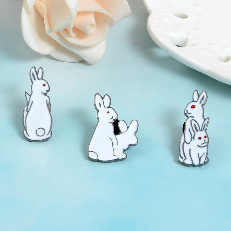 الكرتون الحيوانات بروش دبابيس  - مراجعة Embroidery Rabbit وسعره