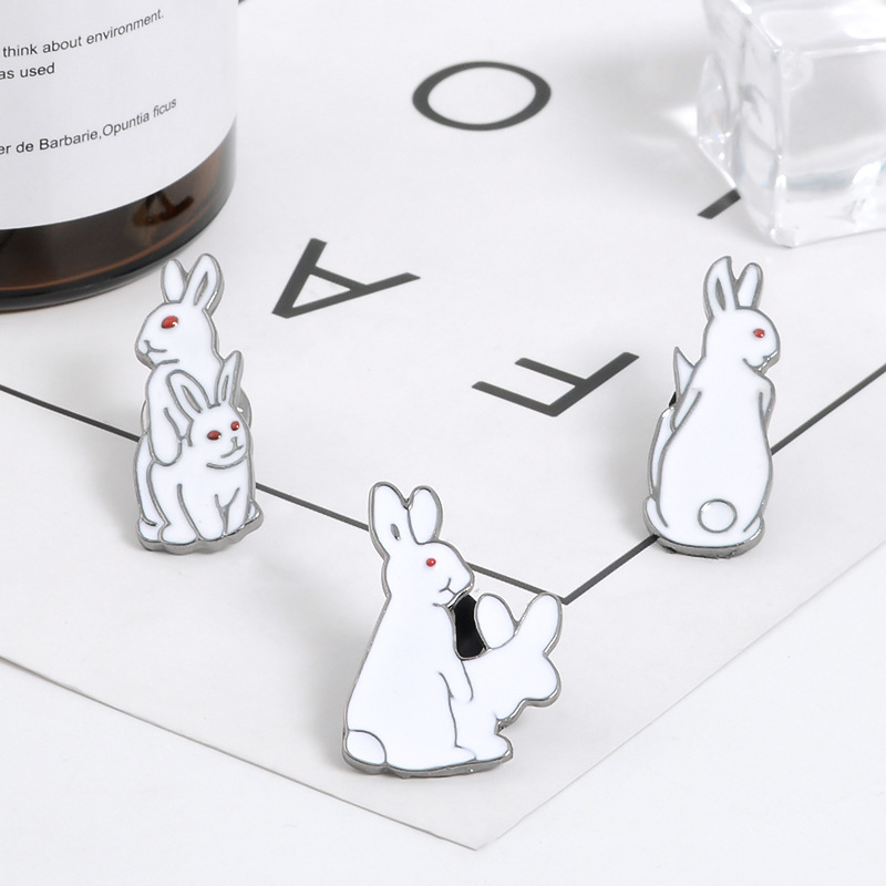 الكرتون الحيوانات بروش دبابيس  - مراجعة Embroidery Rabbit وسعره