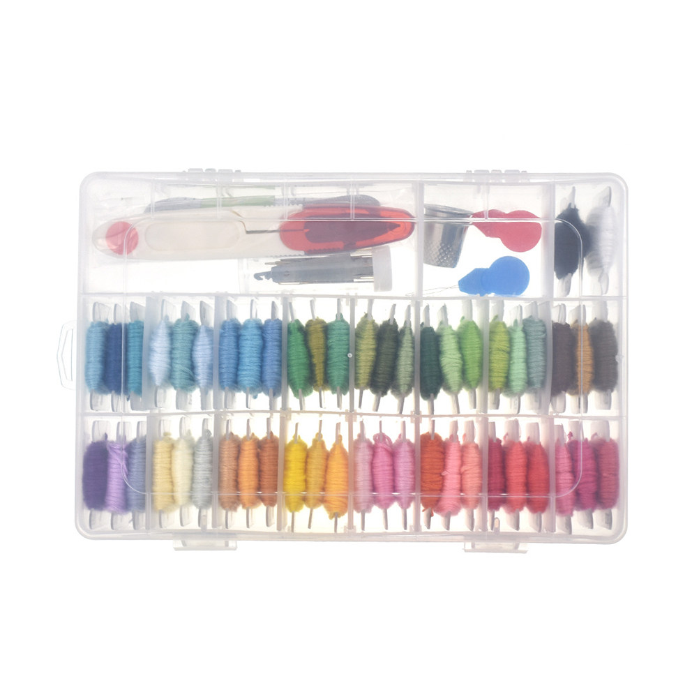 مجموعة تطريز متنوعة للمبتدئين  - مراجعة Embroidery Kit وسعره