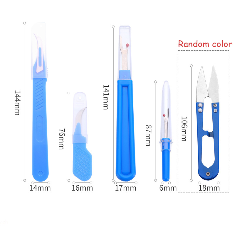 طقم مزيل الغرز الأزرق مكون من  - مراجعة Embroidery Removal Tool وسعره
