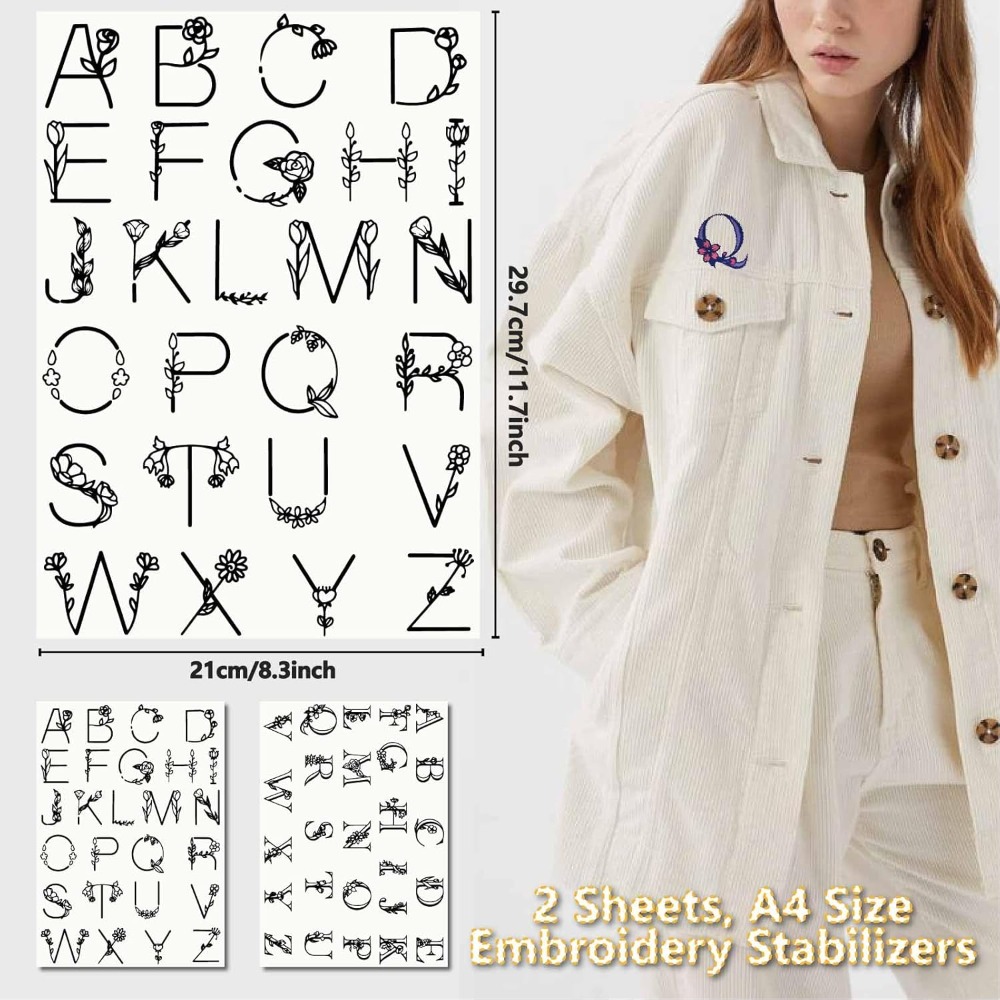 مثبتات التطريز القابلة للذوبان - مراجعة Embroidery Kit وسعره