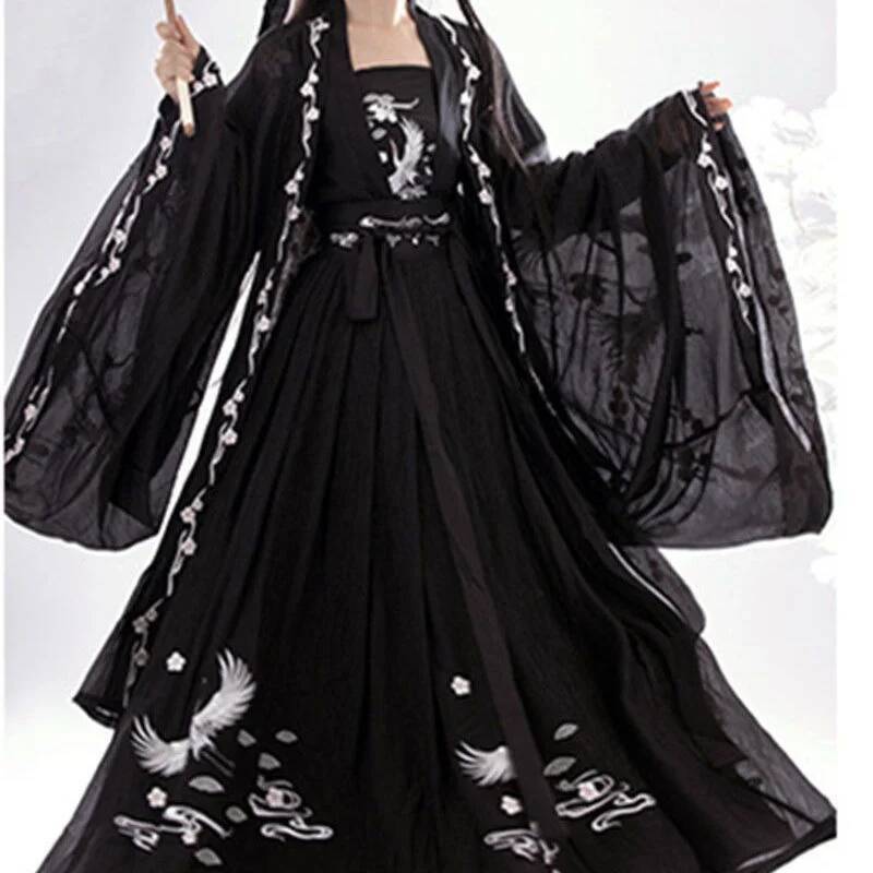 الصينية القديمة Hanfu المرأة ا - مراجعة Embroidery Dress وسعره