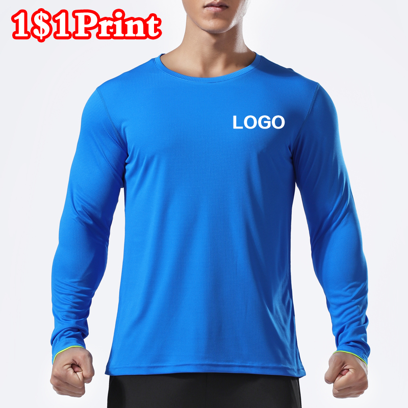 تي شيرت رياضي بأكمام طويلة سري - مراجعة Embroidery Logo وسعره
