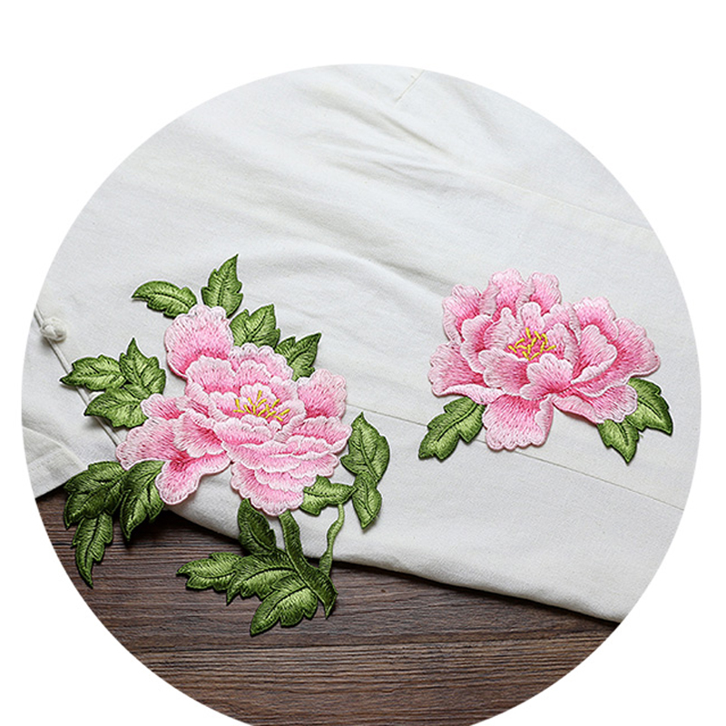 زوج واحد من الرقع المطرزة بالز - مراجعة Embroidery Yellow Flower وسعره
