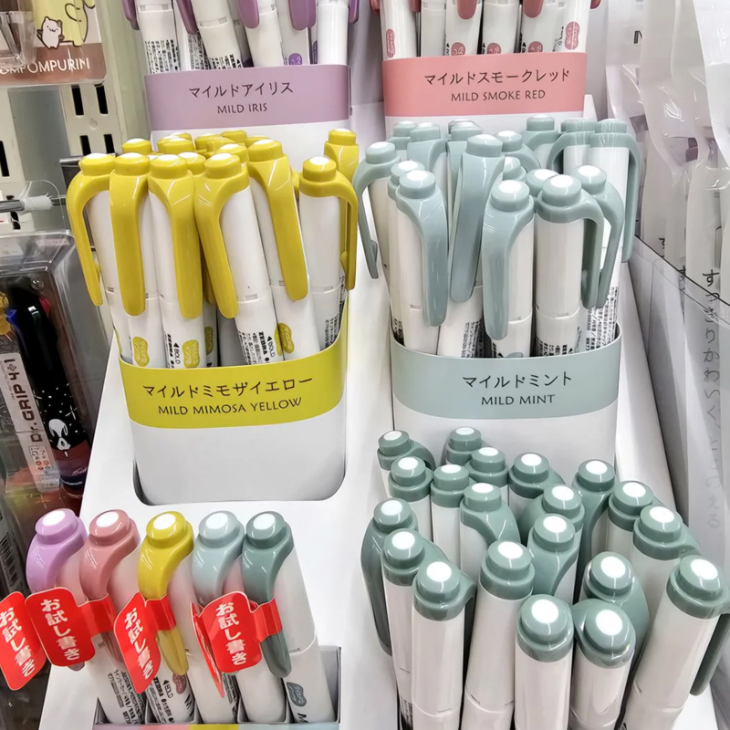 1/3 قطعة أقلام تمييز زيبرا ميل - مراجعة Zebra Pen Mildliner وسعره