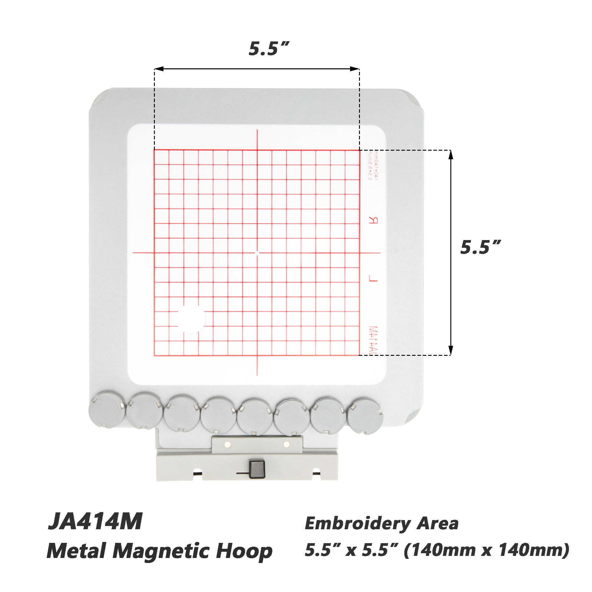 طوق مغناطيسي لـ Janome MC 500E - مراجعة Embroidery Zone وسعره