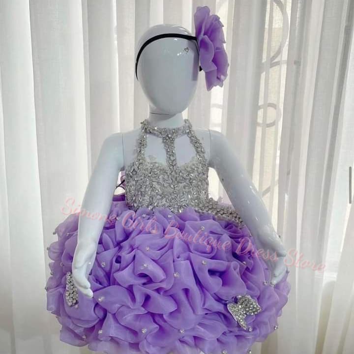 فستان أصفر مزين بالكشكش للفتيا - مراجعة Embroidery Yellow Flower وسعره