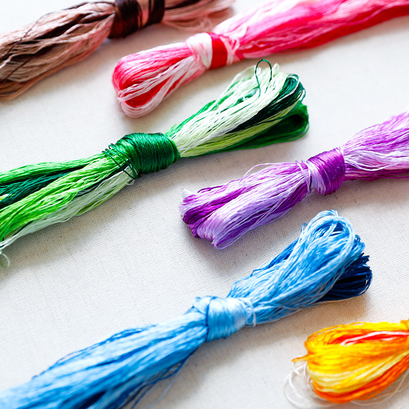 خيط حرير سوتشو للتطريز بطول 20 - مراجعة Embroidery Yarn وسعره