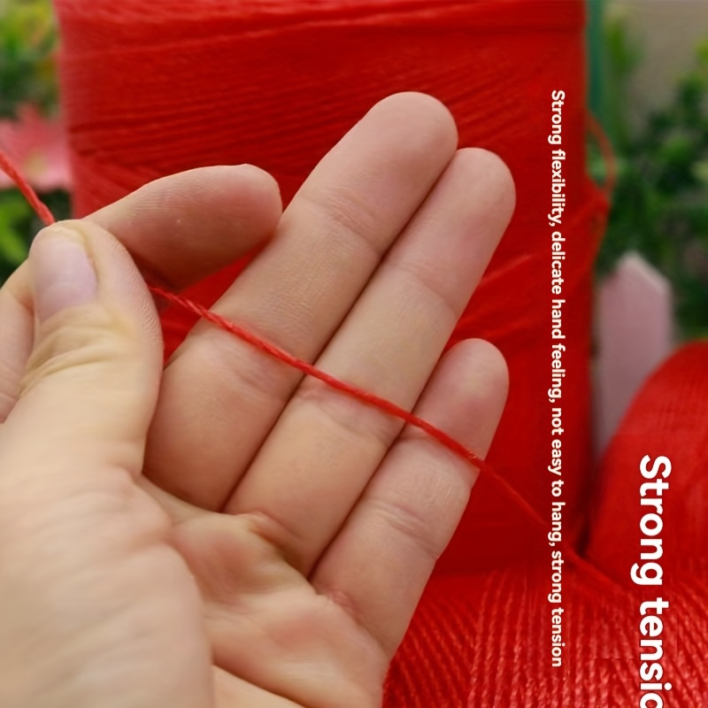 50 متر أحمر البولي ايثيلين بمن - مراجعة Embroidery Garden وسعره