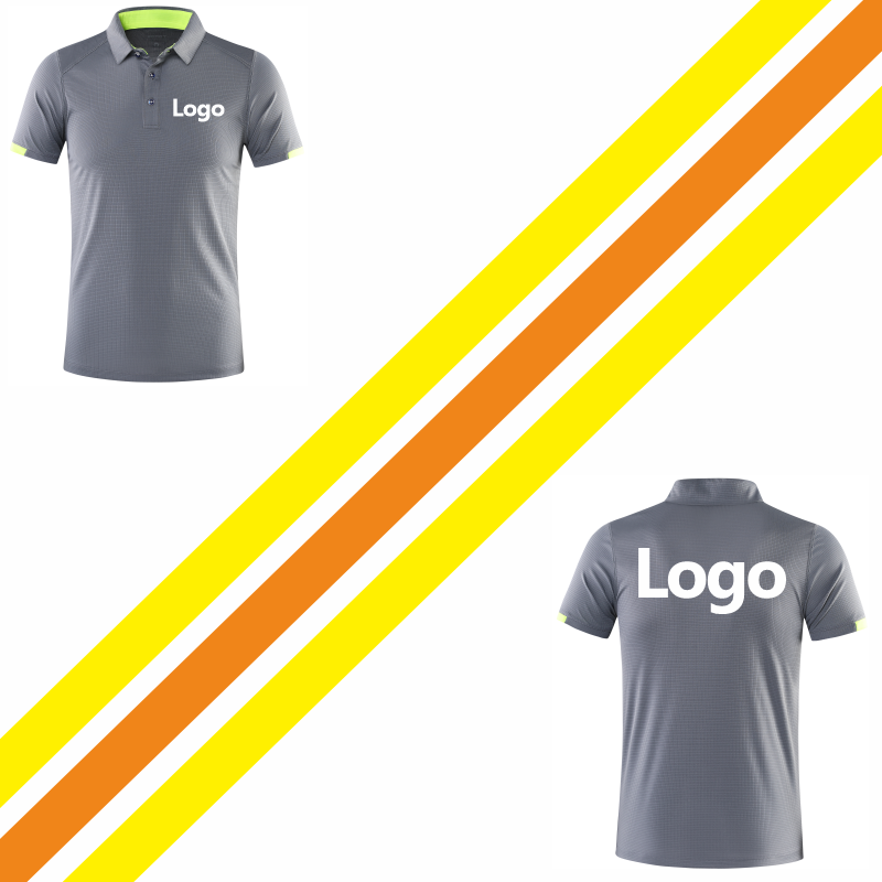 التجفيف السريع تنفس قميص بولو  - مراجعة Embroidery Logo وسعره