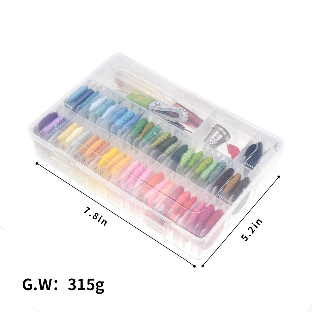 مجموعة تطريز متنوعة من 50 قطعة - مراجعة Embroidery Kit وسعره