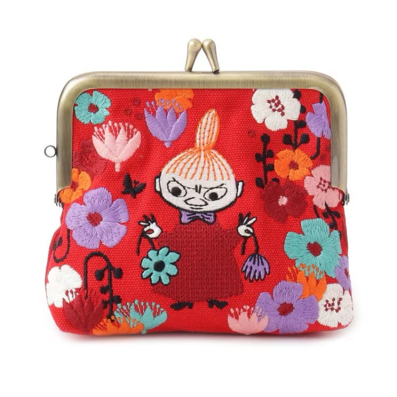 حقيبة تخزين أنيمي مومين كاواي  - مراجعة Embroidery Wallet وسعره