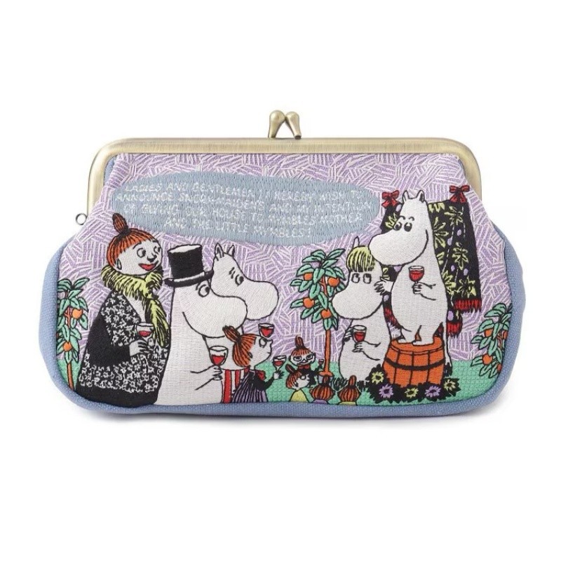 حقيبة تخزين أنيمي مومين كاواي  - مراجعة Embroidery Wallet وسعره