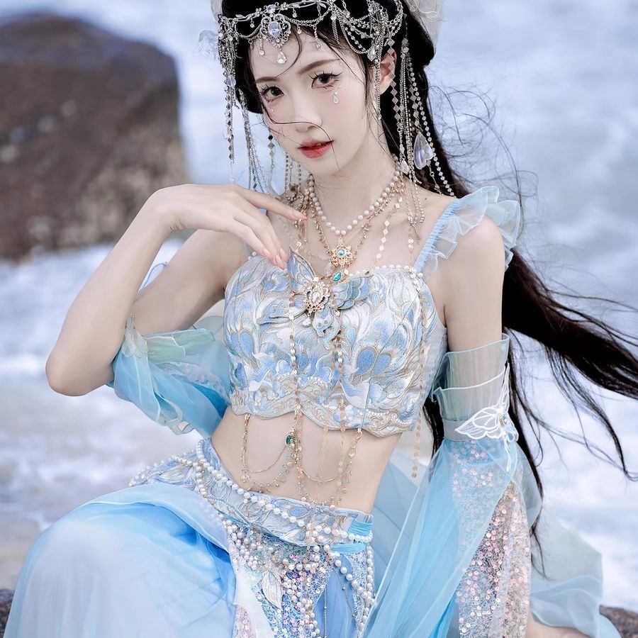 فستان هانفو جديد أنيق بتصميم ح - مراجعة Embroidery Dress وسعره