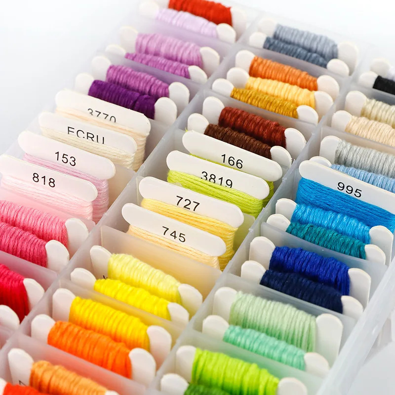 طقم خيوط تطريز من القطن 100% م - مراجعة Embroidery Kit وسعره