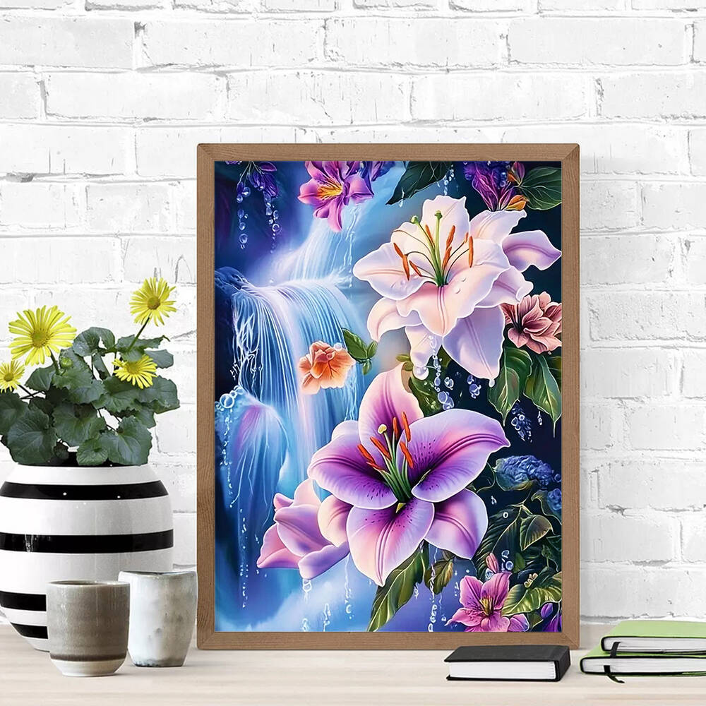 Evershine الماس اللوحة الحب ال - مراجعة Embroidery Flower وسعره